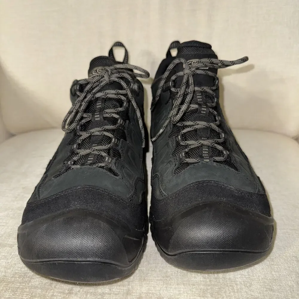 Keen Targhee IV Triple Black Men Size 13 Hiking Boots Keen Dry Water Proof EUC